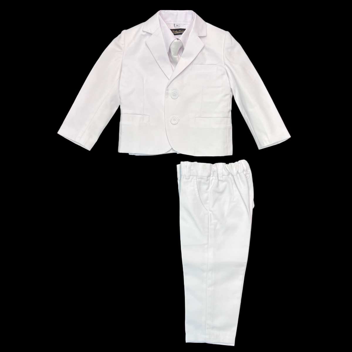 Infant sales white suit