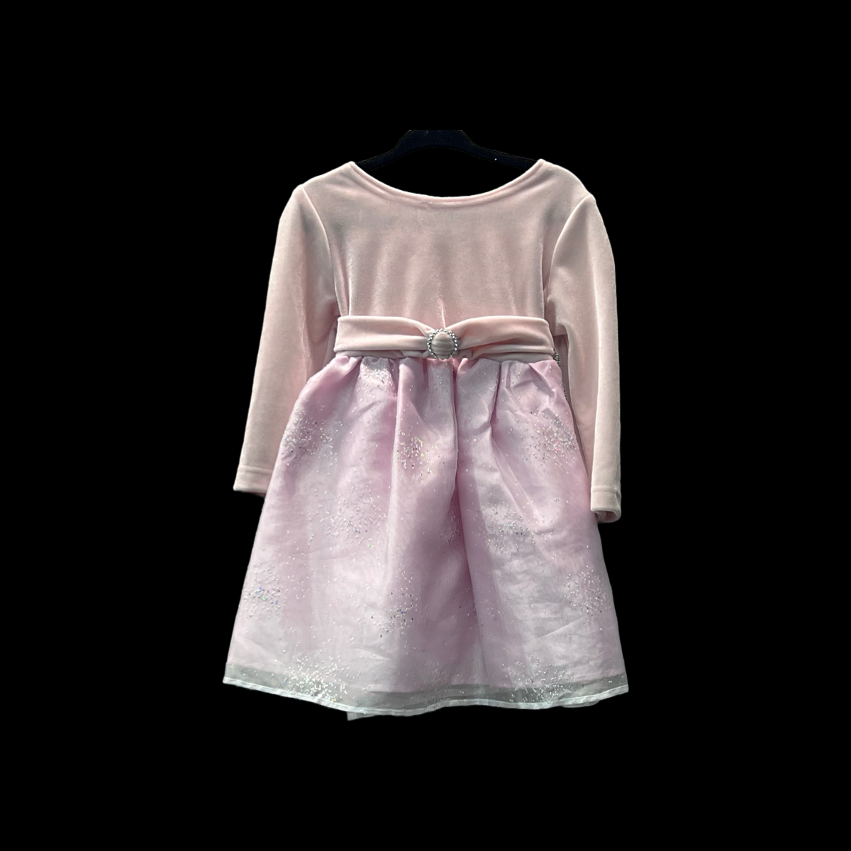 Long Sleeve Pink Sparkle Baby & Toddler Dress