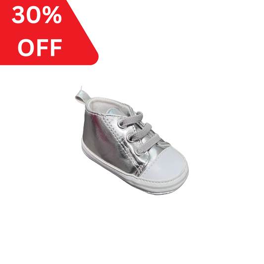 Tendertoes Silver Pre-Walker Sneakers