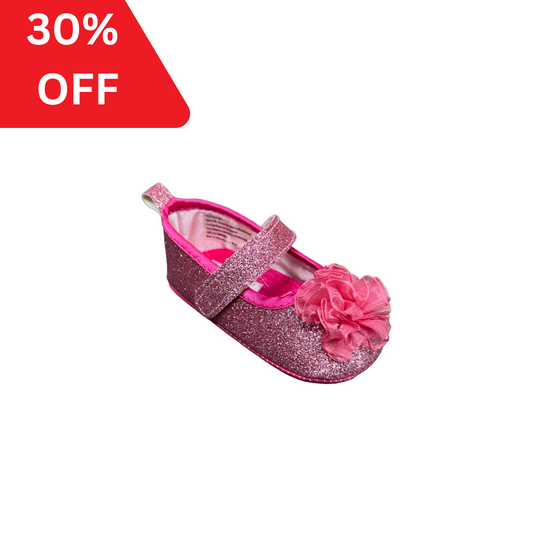 Tendertoes Pink Glitter Ballerina Shoe