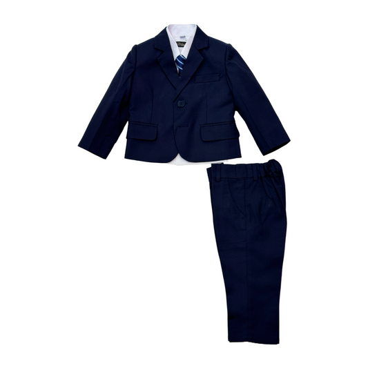 Fancy Kids 5-Piece Baby Navy Suit