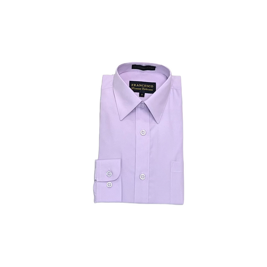 Francesco Lilac Dress Shirt - Final Sale