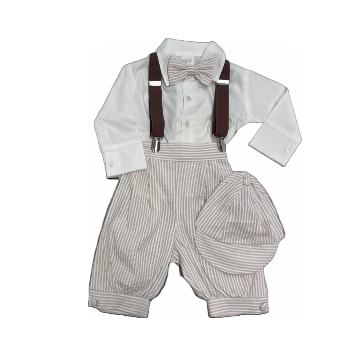 5-Piece Suspender Set w/ Stripes –