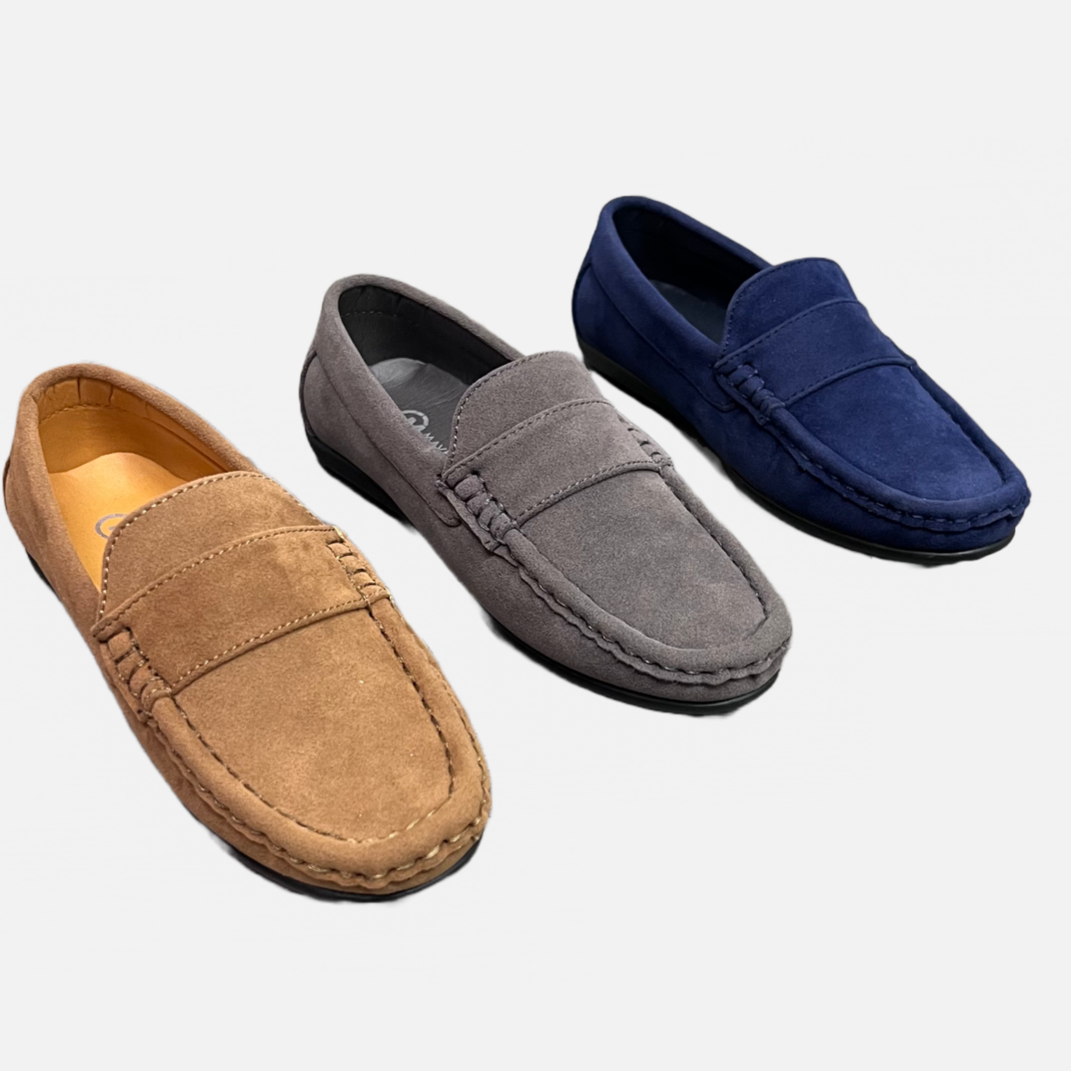 Boys Suede Loafers – kidzcouture.ca