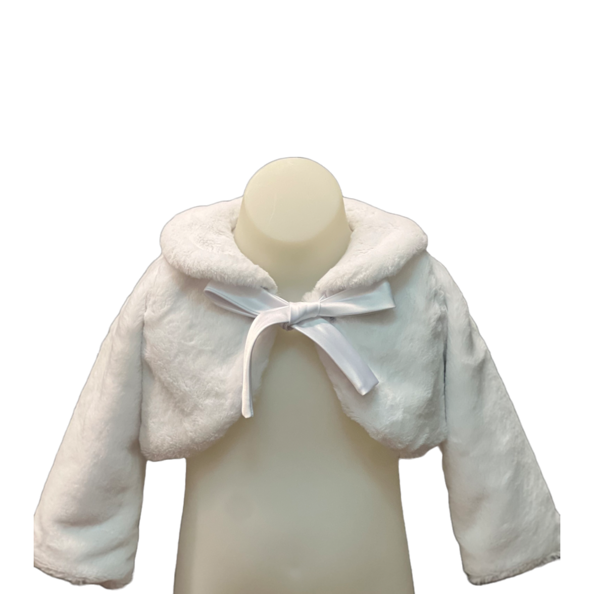 Girls faux fur outlet bolero