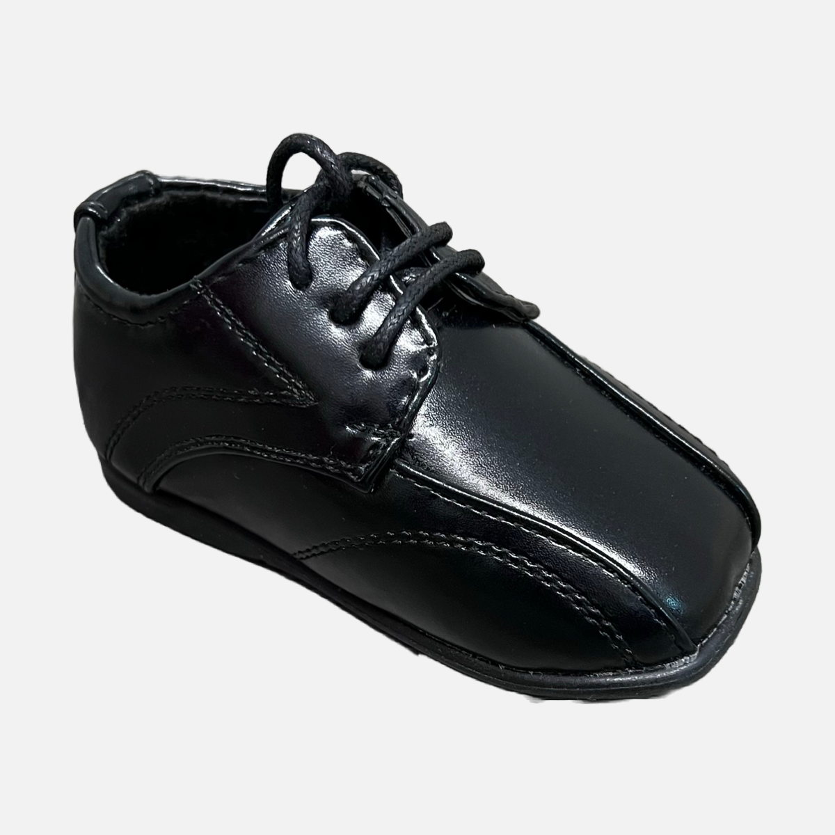 Infant boy black hot sale dress shoes