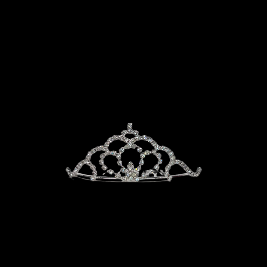 Medium Rhinestone Tiara Comb